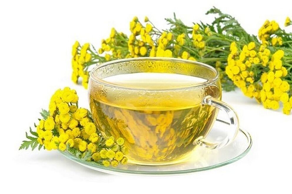 parasitoentzako tansy decoction